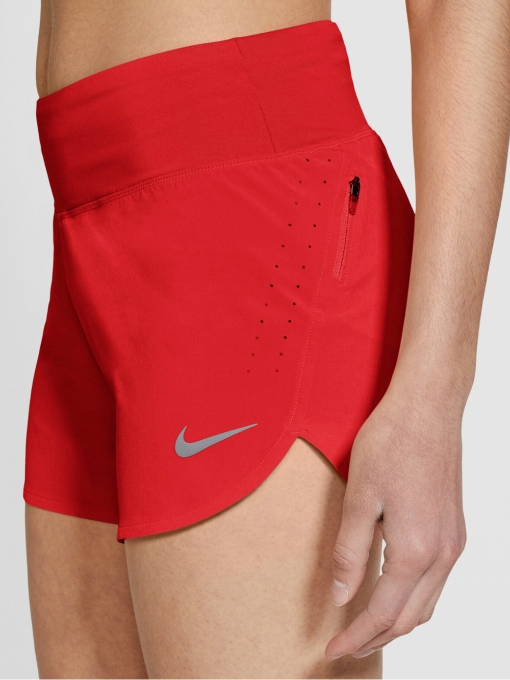 Nike Eclipse Flex Dri-Fit 5” Women’s Running Shorts Lightweight Red Size Small